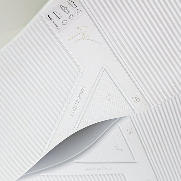 Giuseppe Zanotti Alma Women's Leather Platform Sneakers Size 39 (MSRP $695) - Picture 11 of 12